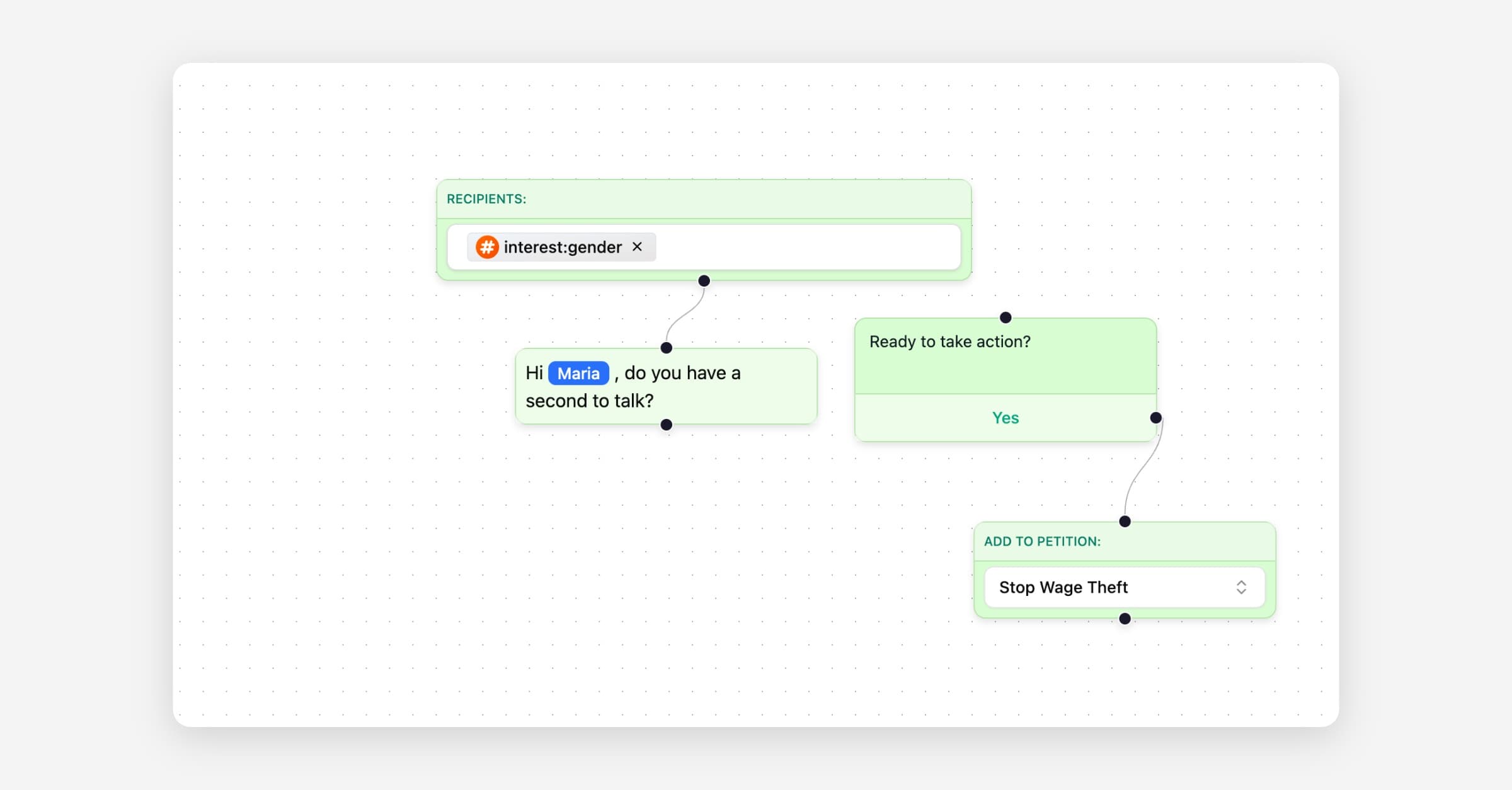 New WhatsApp builder